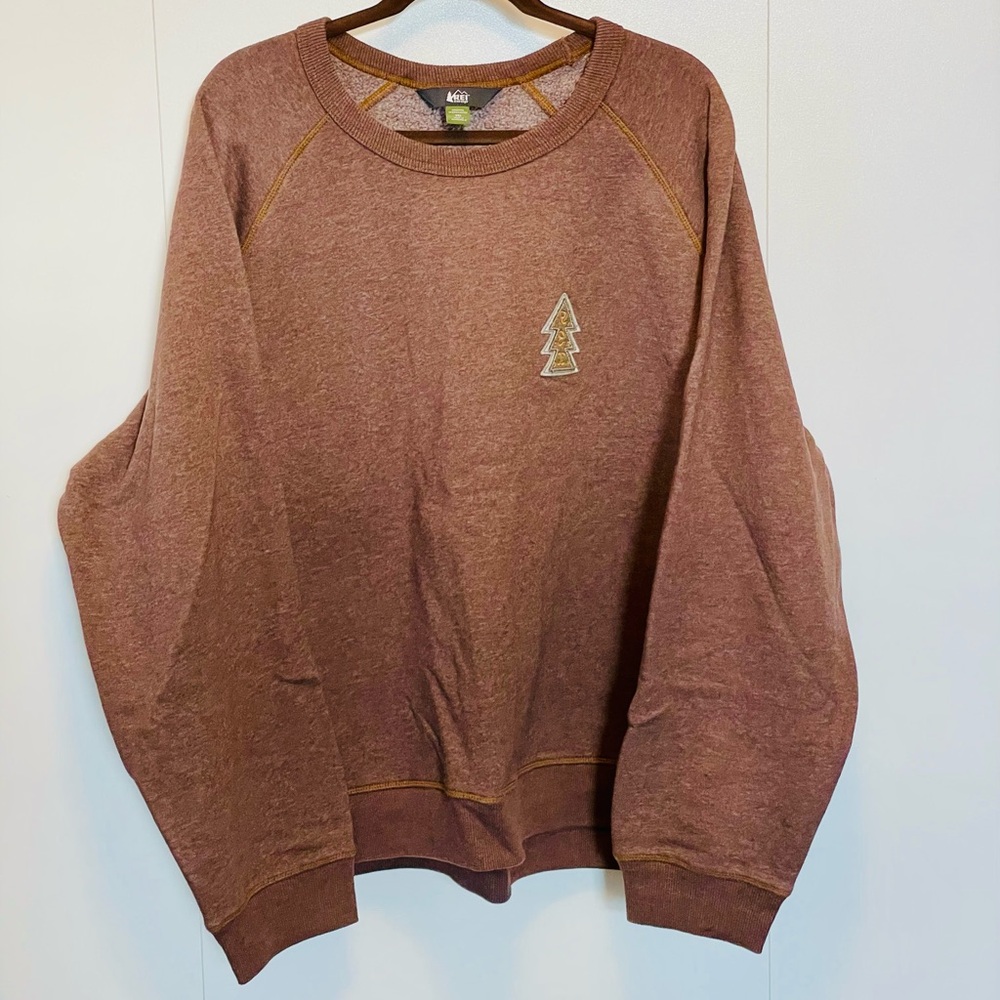 REI Chestnut Crewneck Men's Sweatshirt Sz 3XL
